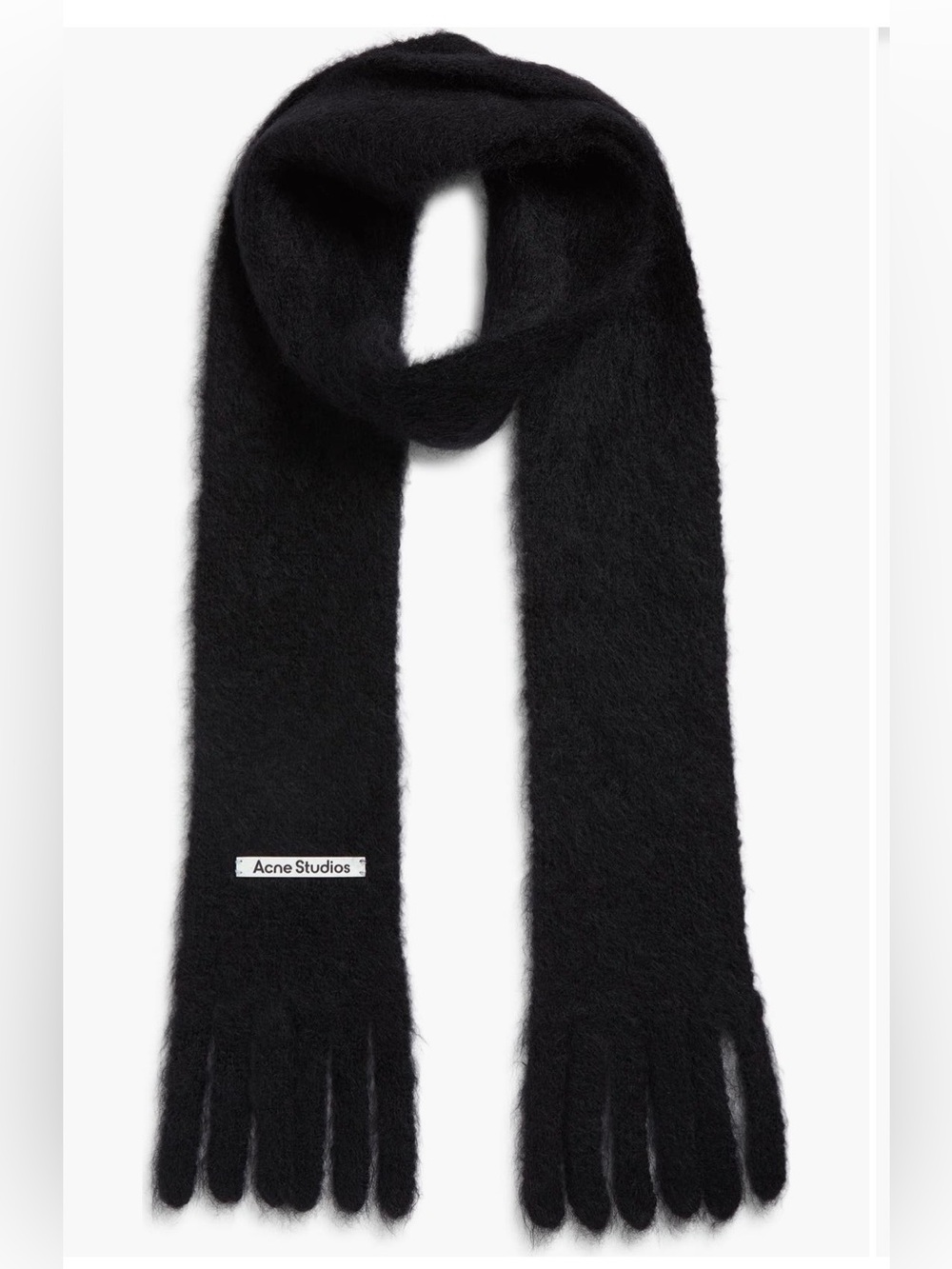 🆕 Winter Kinna Mohair & Wool Skinny Scarf by Acne Studios